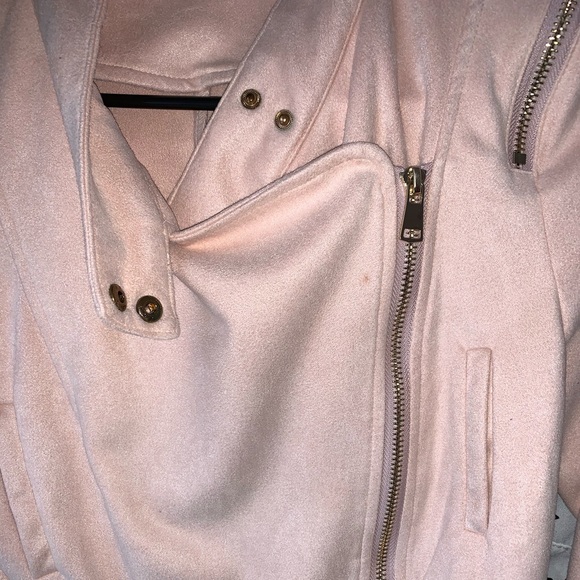 Motorcycle Moto Biker Soft Suede Chic Fashion - Picture 5 of 5